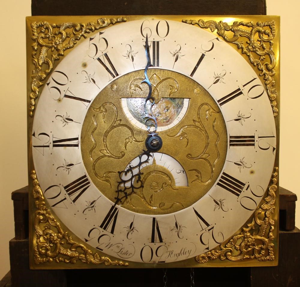 AN OAK LONGCASE CLOCK by William Lister Image