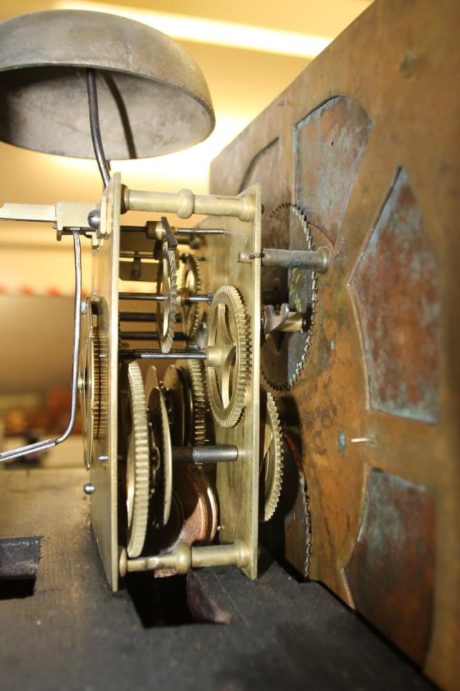AN OAK LONGCASE CLOCK by William Lister Image