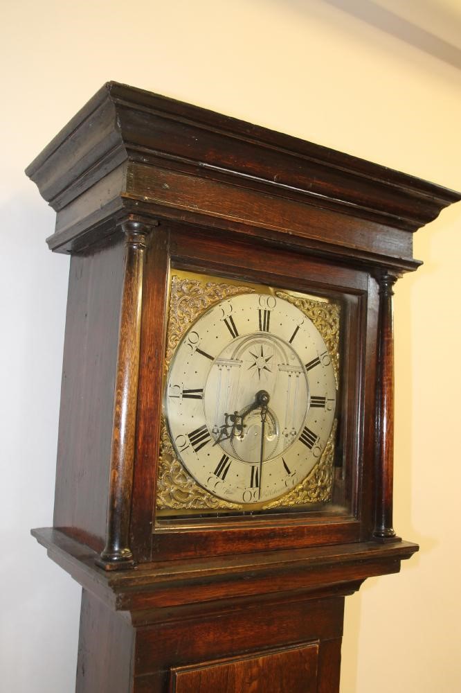 AN OAK LONGCASE CLOCK by William Billsborrow (sic) Image