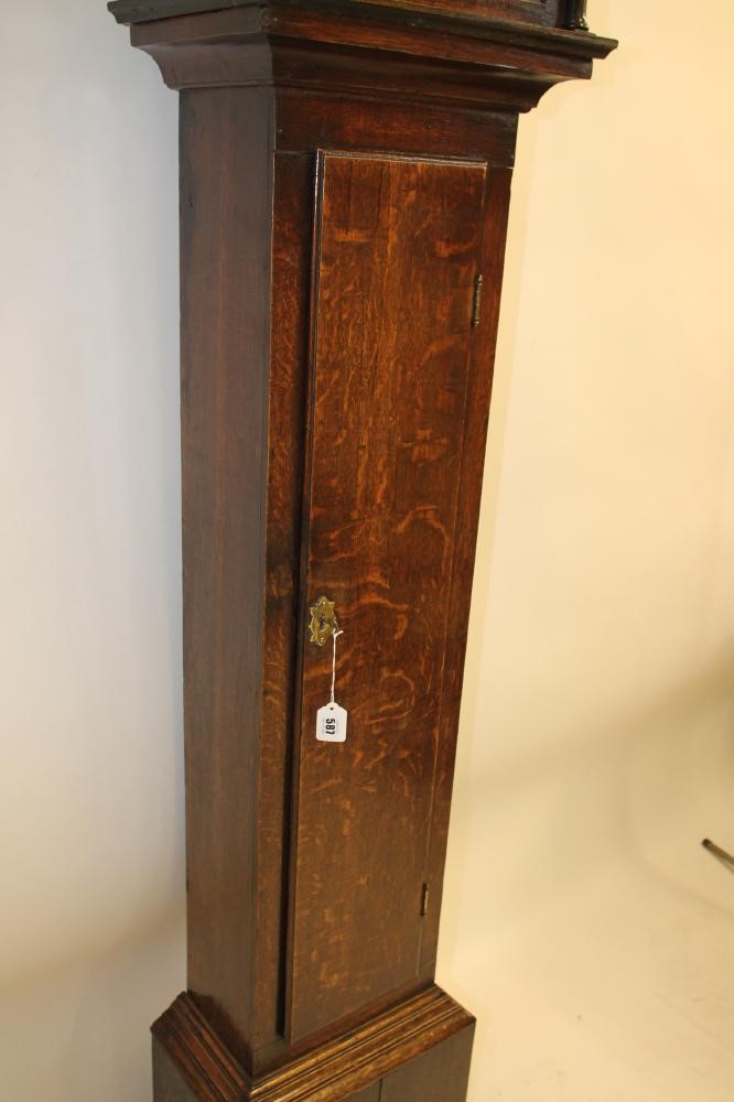 AN OAK LONGCASE CLOCK by William Billsborrow (sic) Image