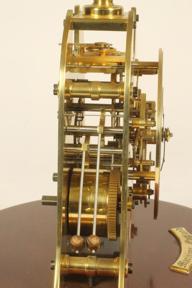 A BRASS "MARINER" CLOCK by Mappin & Webb Image