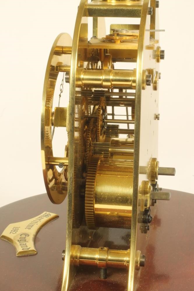 A BRASS "MARINER" CLOCK by Mappin & Webb Image