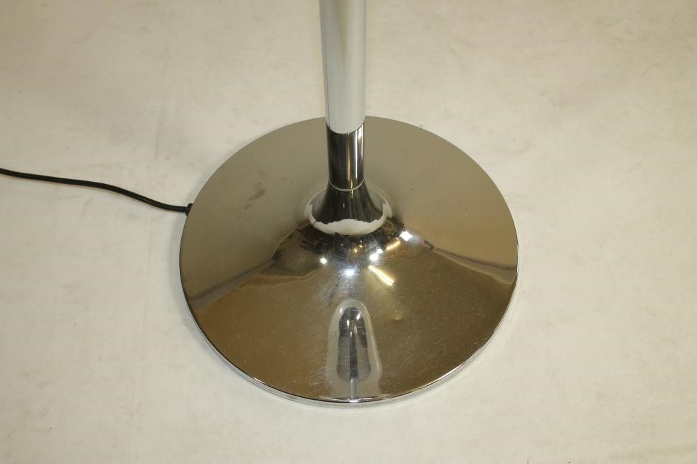 A HARVEY GUZZINI DESIGN CHROME STANDARD LAMP Image
