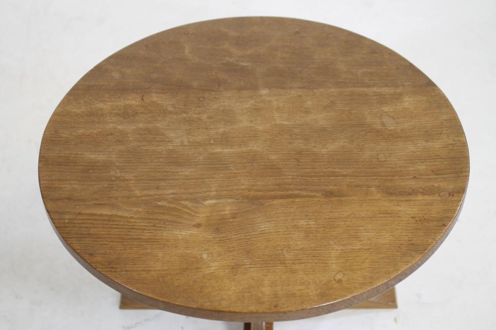 AN ADZED OAK COFFEE TABLE BY DAN CRAVEN Image