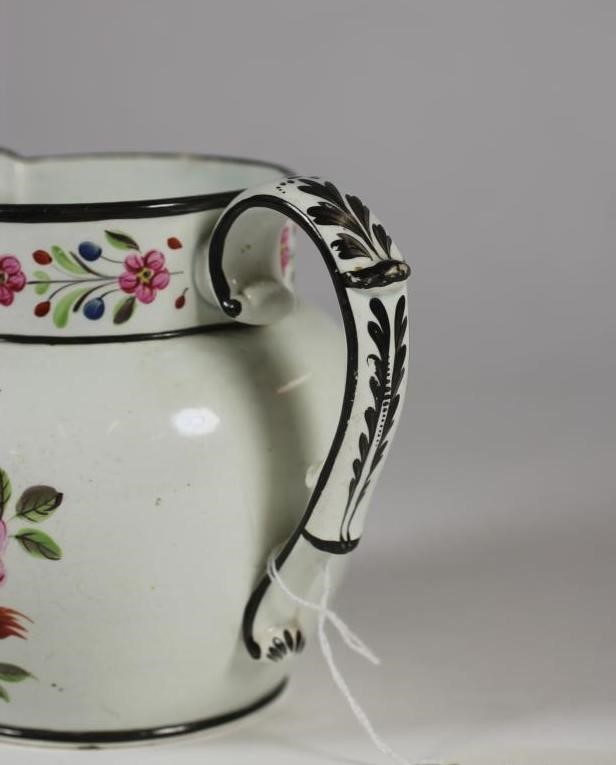 A DOCUMENTARY PEARLWARE JUG Image