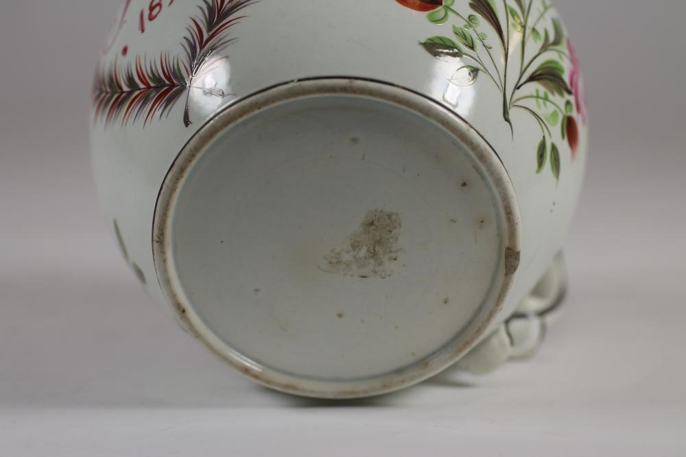 A DOCUMENTARY PEARLWARE JUG Image