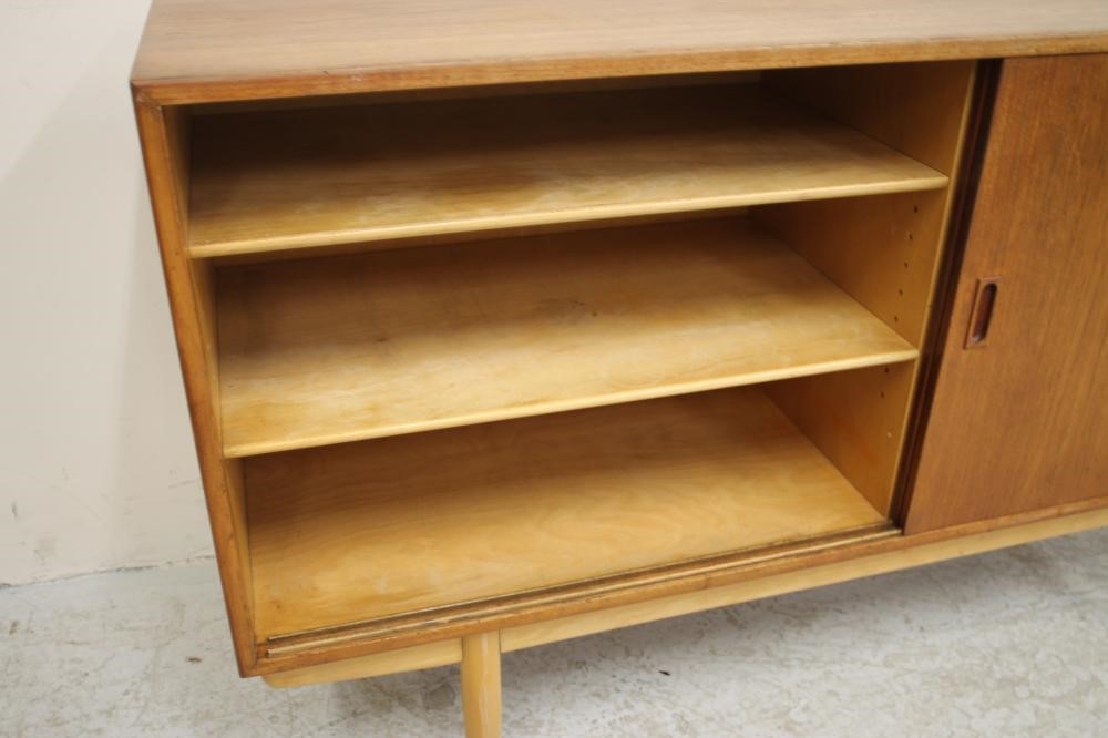 A BORGE MOGENSEN DANISH TEAK AND BEECH SIDEBOARD Image