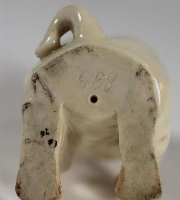 A GERMAN PORCELAIN PUG Image