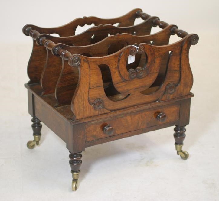 A REGENCY GONCALO ALVES CANTERBURY of oblong form Image