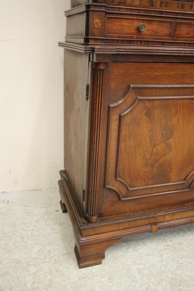 A MAHOGANY BOOKCASE Image