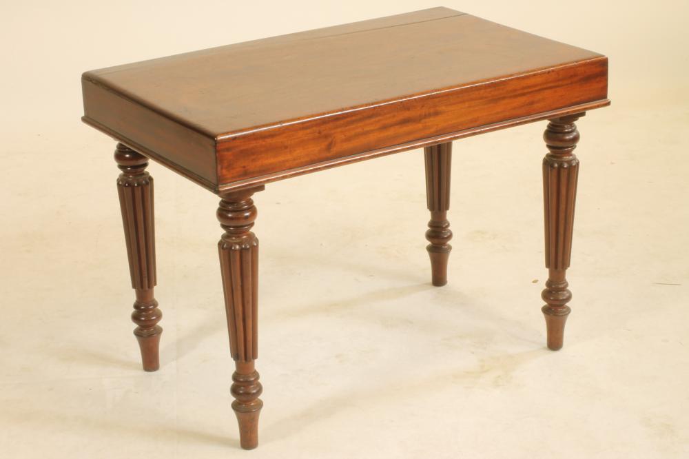 A MAHOGANY BIDET by Gillows Image