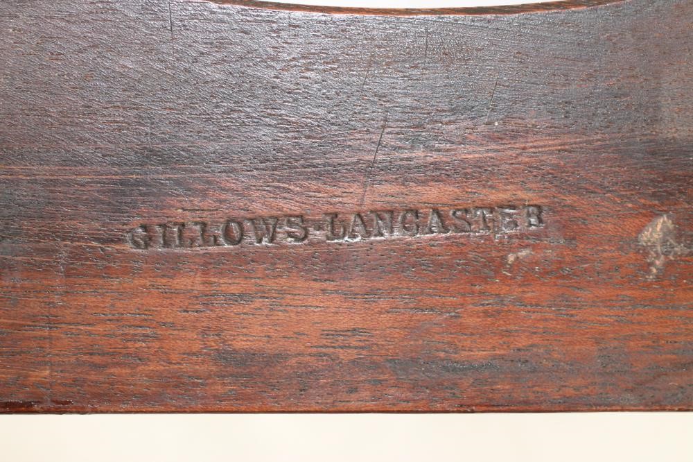 A MAHOGANY BIDET by Gillows Image