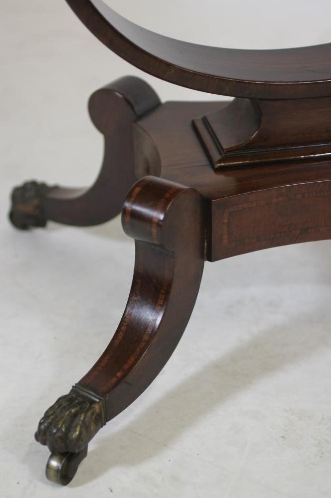 A REGENCY MAHOGANY WORK TABLE Image