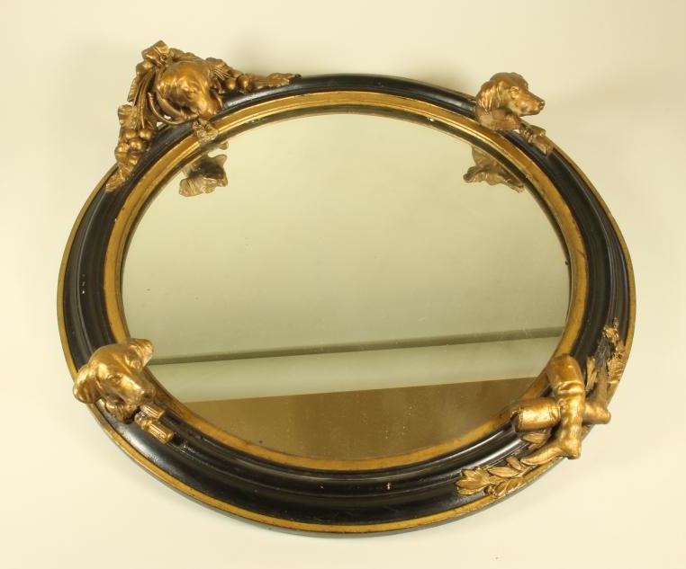 A VICTORIAN WALL MIRROR Image
