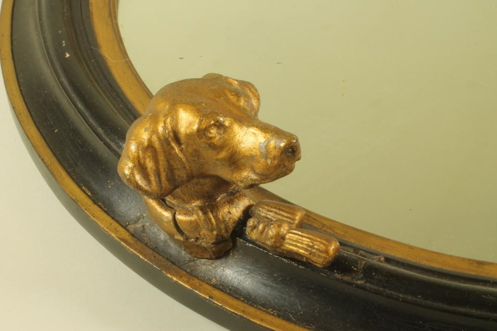 A VICTORIAN WALL MIRROR Image