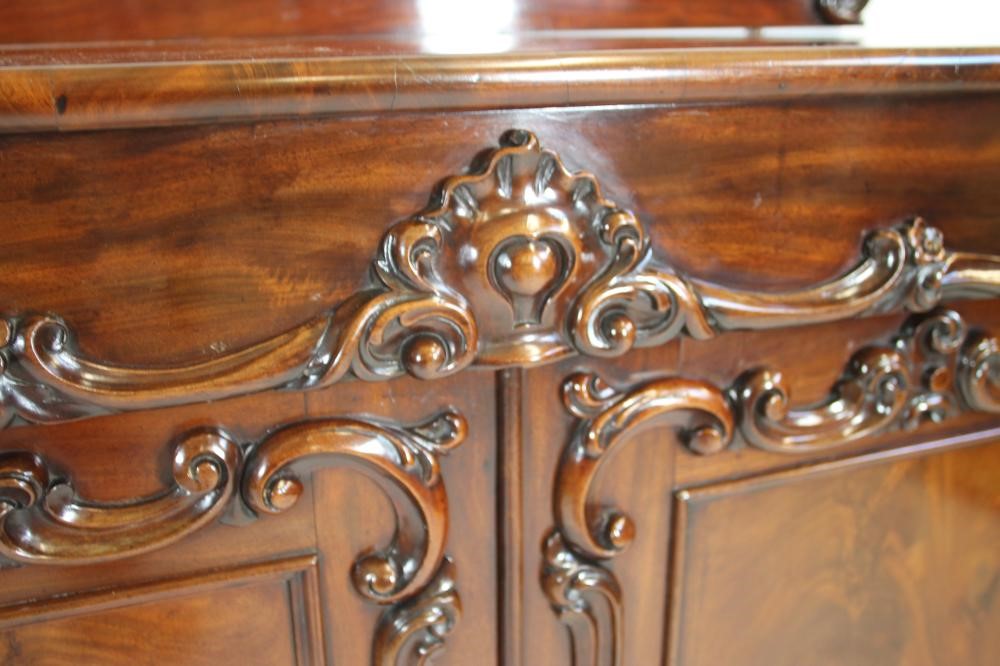 A MID VICTORIAN MAHOGANY CHIFFONIER Image