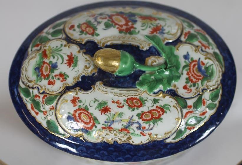 A FIRST PERIOD WORCESTER PORCELAIN COFFEE CUP AND SAUCER Image