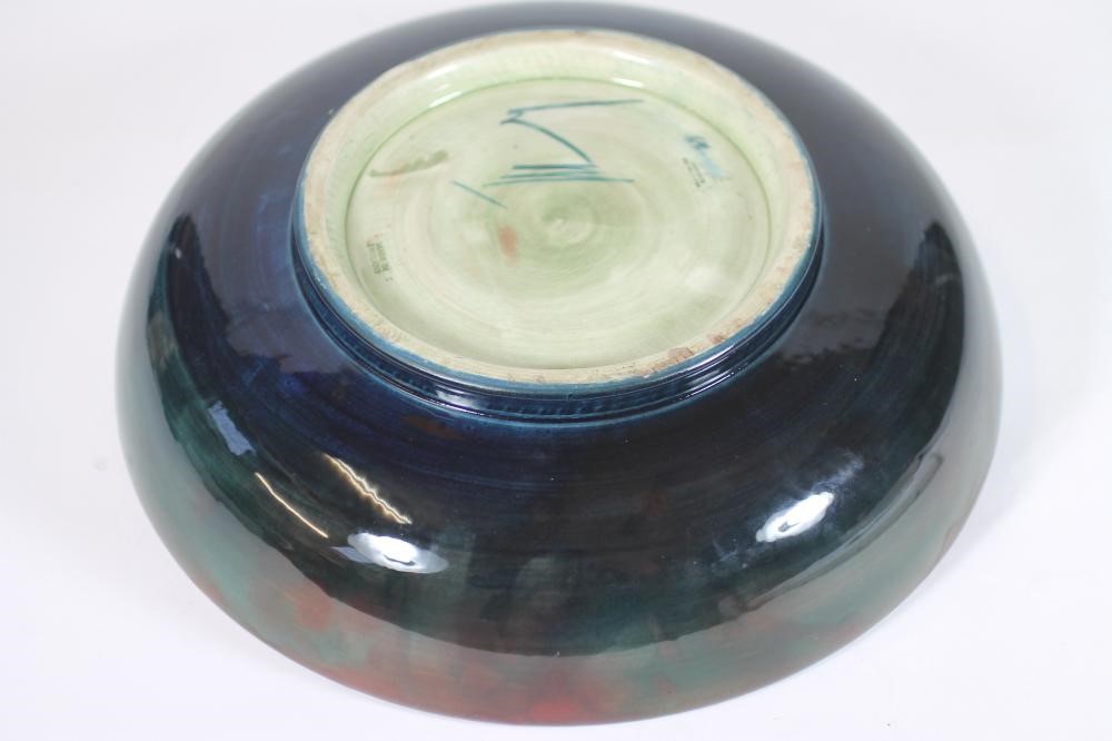 A MOORCROFT FLAMBE POTTERY BOWL Image
