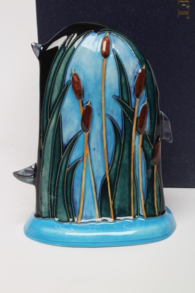 A MOORCROFT POTTERY SHEARWATER SCULPTURE Image