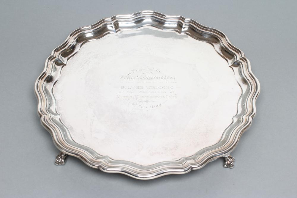A SILVER SALVER Image