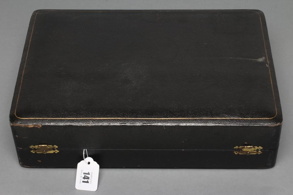 A ROYAL ALBERT CROWN CHINA IMARI PATTERN COFFEE SET Image