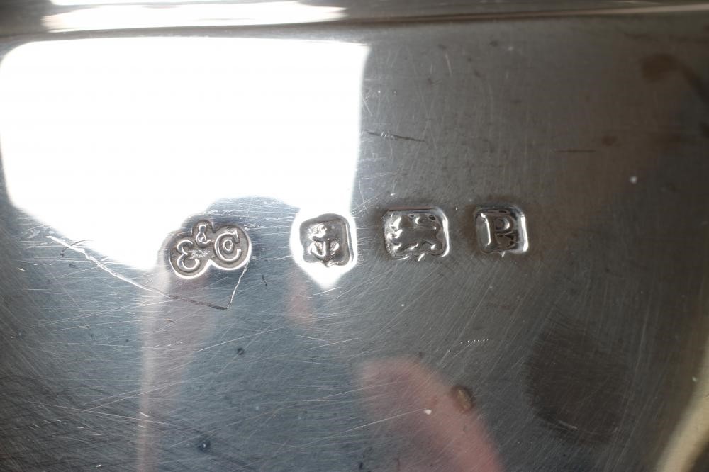 A FOUR PIECE SILVER TEA AND COFFEE SERVICE Image