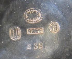 A GEORG JENSEN SILVER SMALL CANDY BASKET Image