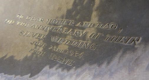 A GEORG JENSEN SILVER SMALL CANDY BASKET Image