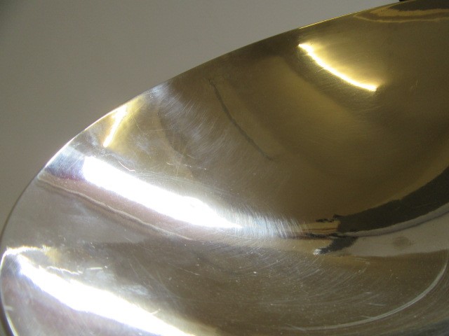 A GEORG JENSEN SILVER HIGH PEDESTAL TAZZA Image