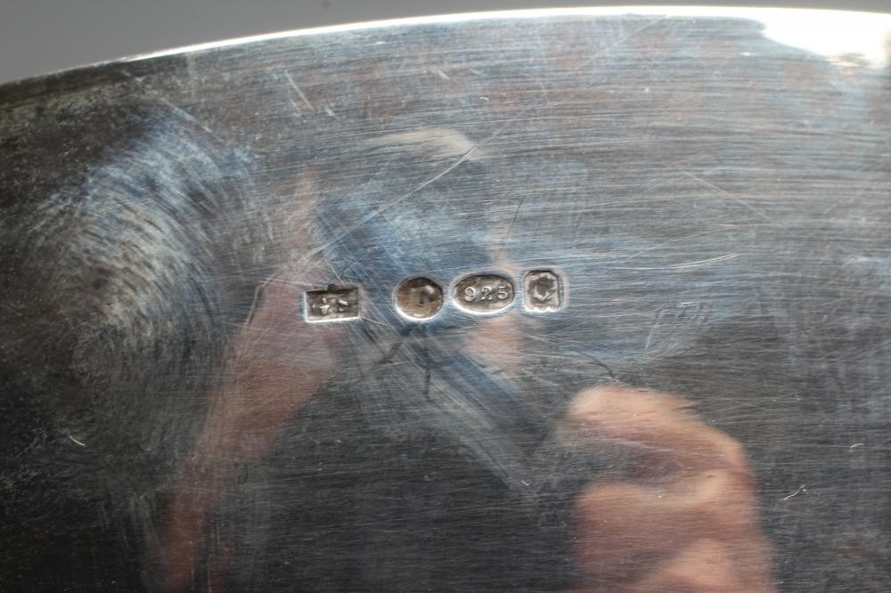 A GEORG JENSEN SILVER HIGH PEDESTAL TAZZA Image