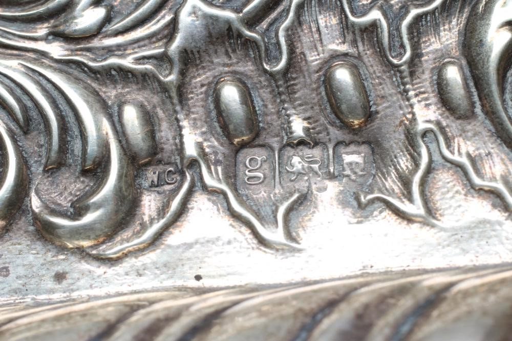 AN EDWARDIAN SILVER DRESSING TABLE TRAY Image
