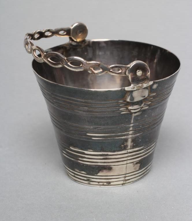 A GEORGE II SILVER CREAM PAIL Image