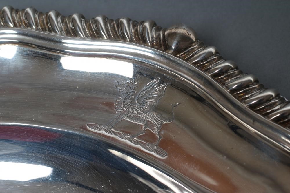 A GEORGE III SILVER PLATE Image