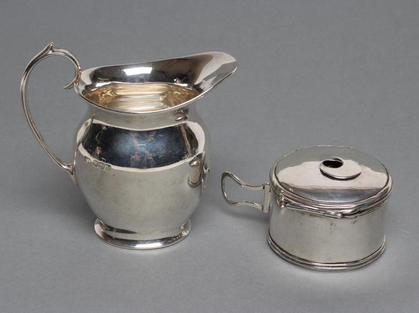 A GEORGE III SILVER TRAVELLING BOUGIE BOX Image