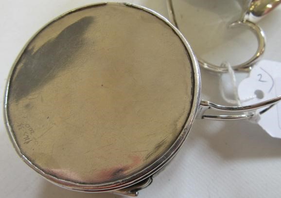 A GEORGE III SILVER TRAVELLING BOUGIE BOX Image