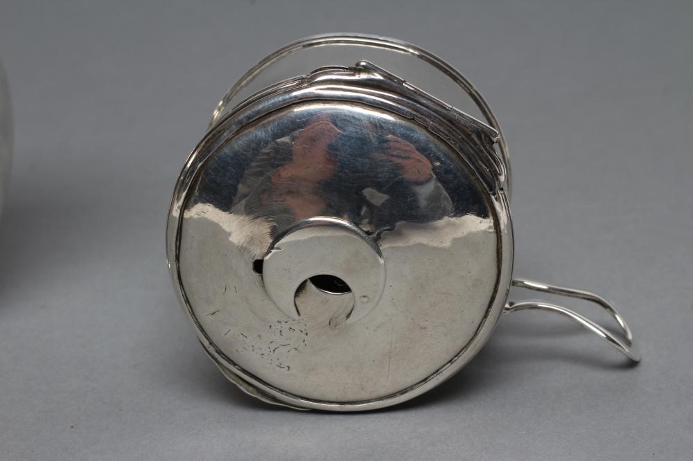 A GEORGE III SILVER TRAVELLING BOUGIE BOX Image