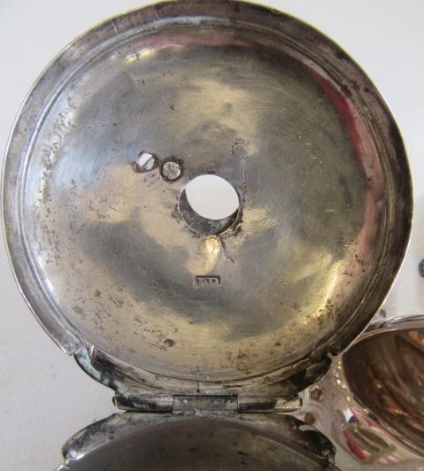 A GEORGE III SILVER TRAVELLING BOUGIE BOX Image