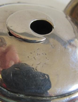 A GEORGE III SILVER TRAVELLING BOUGIE BOX Image