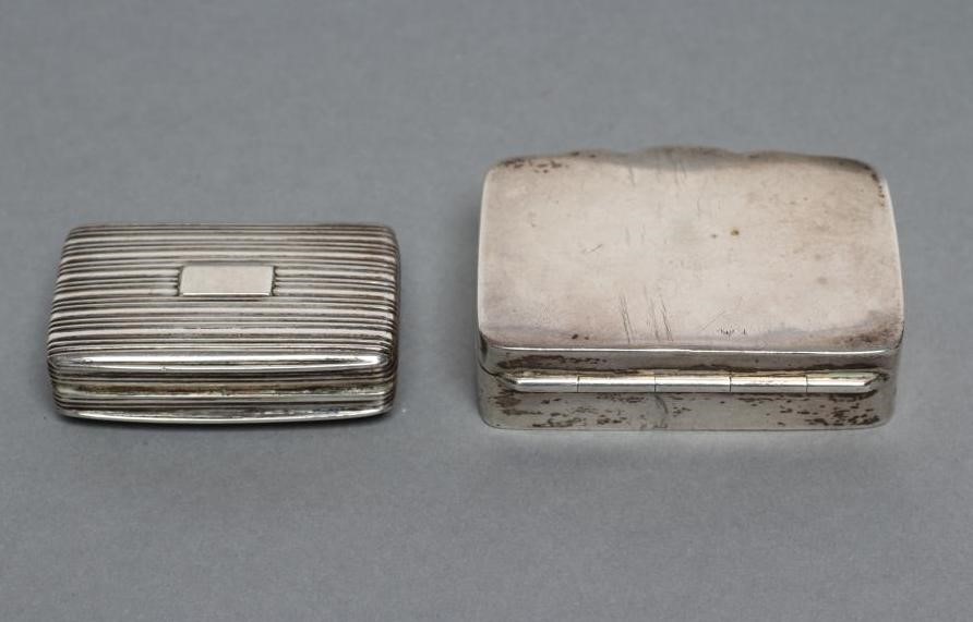 A GEORGE III SILVER VINAIGRETTE Image