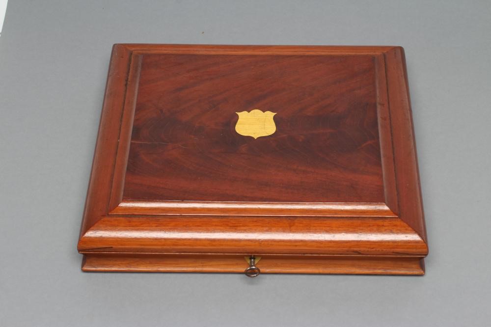 A SET OF SIX PAIRS OF VICTORIAN SILVER DESSERT KNIVES AND FORKS Image