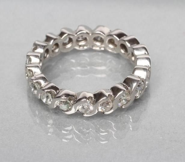 A DIAMOND ETERNITY RING Image
