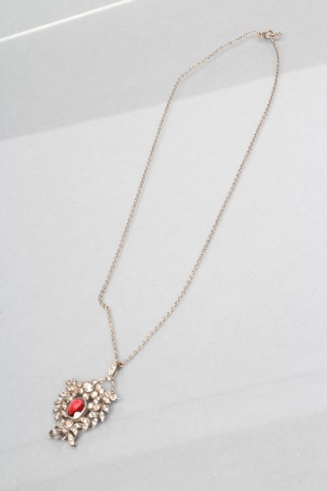 A VICTORIAN DIAMOND PENDANT Image