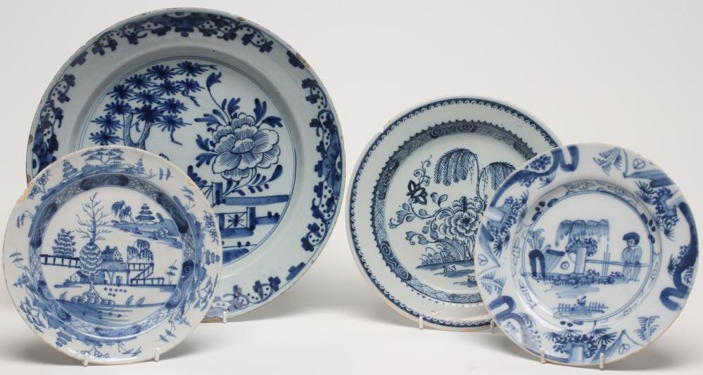 AN ENGLISH DELFT PLATE Image
