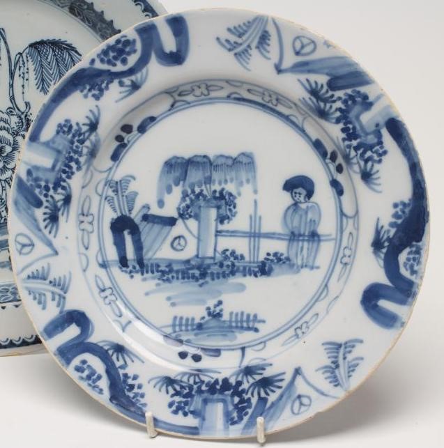 AN ENGLISH DELFT PLATE Image