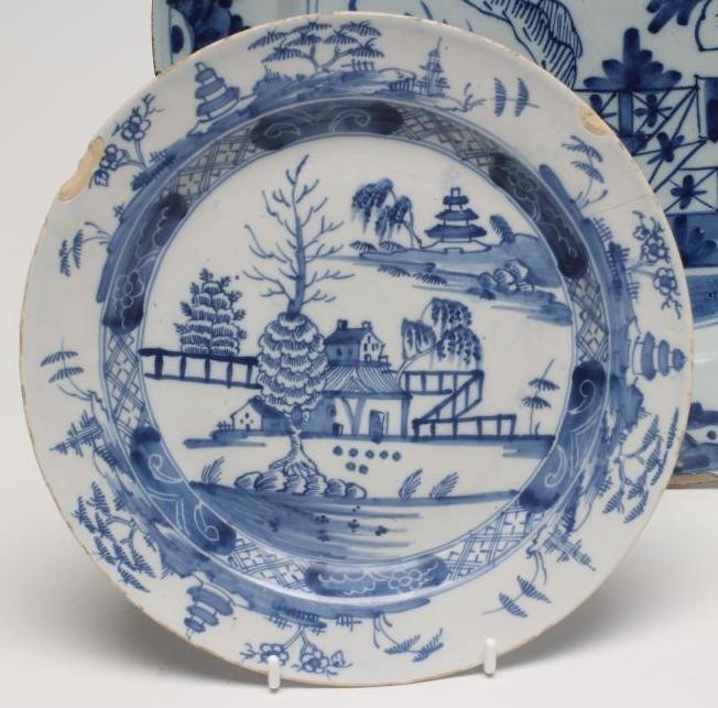 AN ENGLISH DELFT PLATE Image