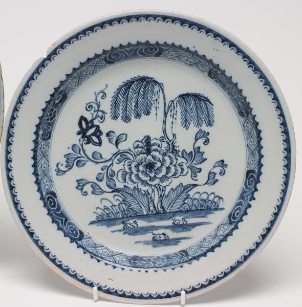 AN ENGLISH DELFT PLATE Image