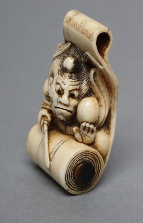 A JAPANESE IVORY NETSUKE Image