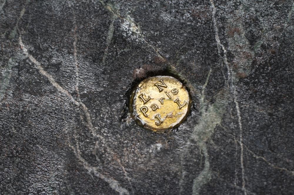 BY AND AFTER PIERRE LE FAGUAYS (1892-1962) - a pair of art deco bronze figural bookends cast as a Image