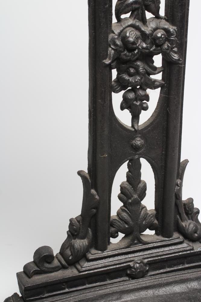 A VICTORIAN CAST IRON STICK STAND Image