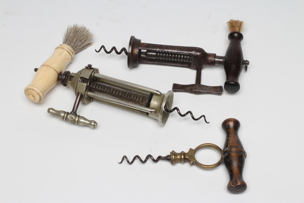 A KINGS TYPE STEEL BARREL CORKSCREW Image